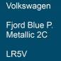 Preview: Volkswagen, Fjord Blue P. Metallic 2C, LR5V.